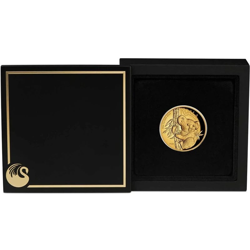 Australia Moneda de Oro Koala 2024 Proof Alto Relieve 1 oz Monedas coleccionables
