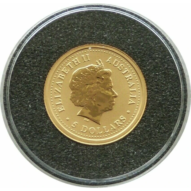 Moneda de Oro de Australia Canguro 2003 1/20 oz Monedas de inversión