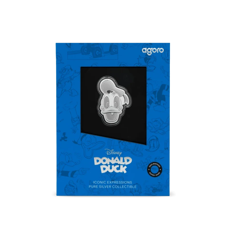 Niue Moneda de Plata Disney Pato Donald 2026 Proof 1/2 oz Monedas coleccionables