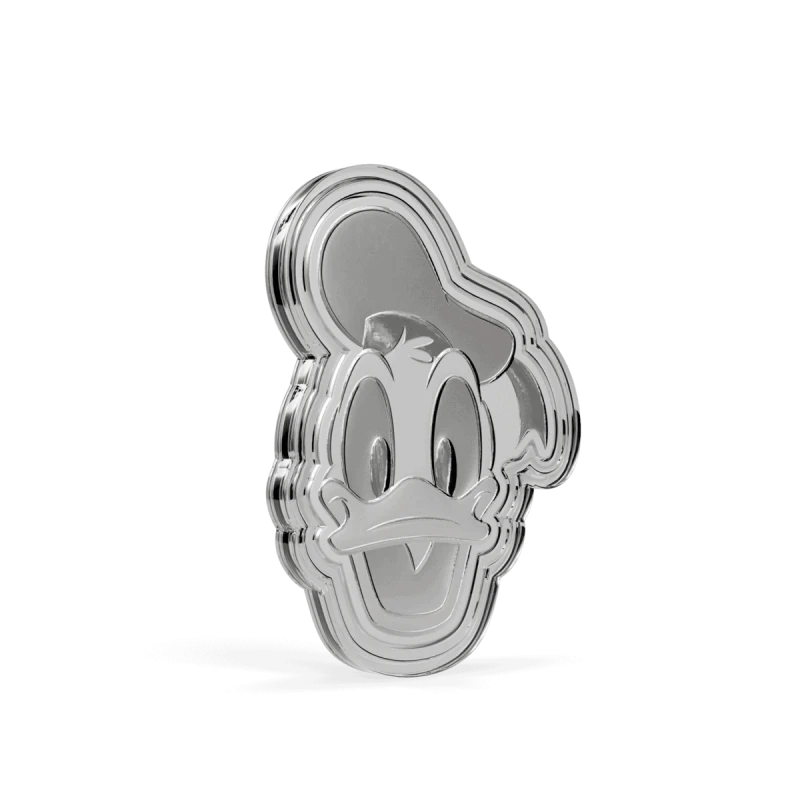 Niue Moneda de Plata Disney Pato Donald 2026 Proof 1/2 oz Monedas coleccionables