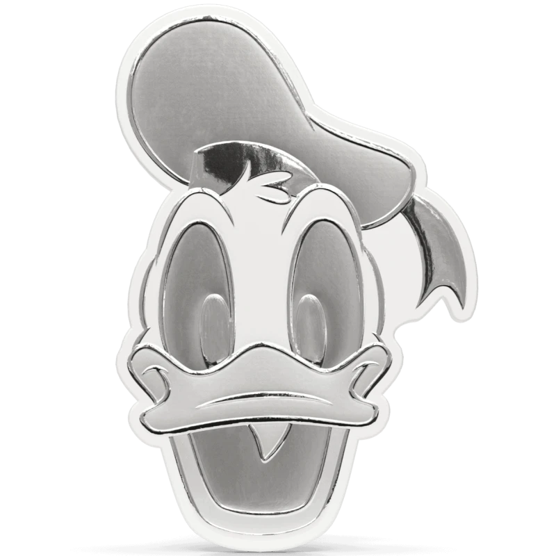 Niue Moneda de Plata Disney Pato Donald 2026 Proof 1/2 oz Monedas coleccionables