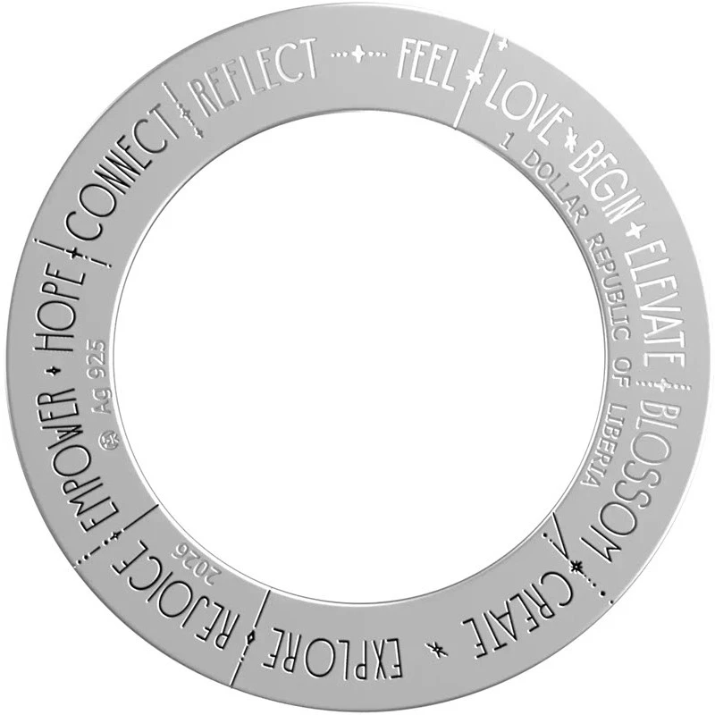 Moneda de Plata de Liberia Círculo de la Suerte Colgante 2026 5.7 g Monedas coleccionables