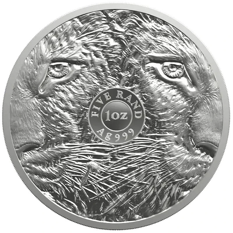 Sudáfrica Moneda de Plata Leopardo 2026 1 onza Monedas coleccionables