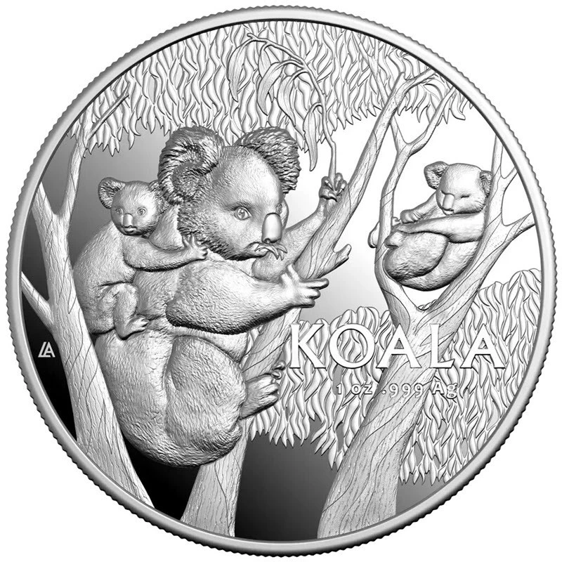 Australia Moneda de Plata Koala 2026 RAM Proof 1 oz Monedas coleccionables