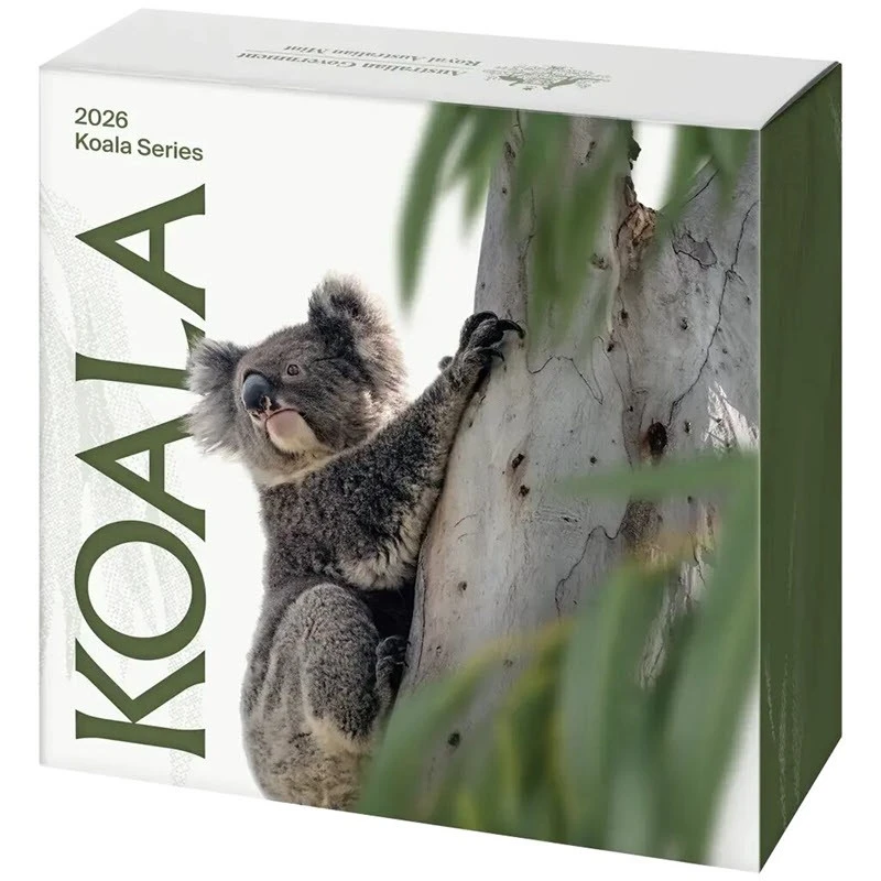 Australia Moneda de Plata Koala 2026 RAM Proof 1 oz Monedas coleccionables